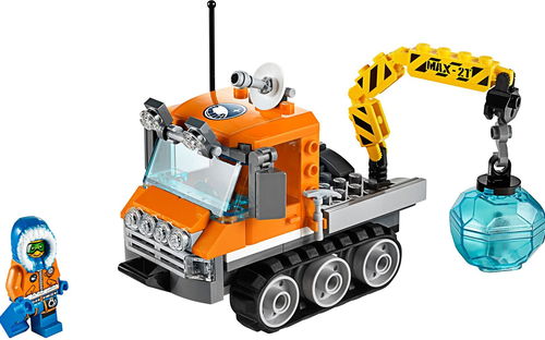 乐高 LEGO 60033 城市系列 北极冰雪履带车 2014速拼评测