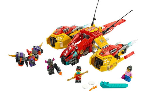 乐高 LEGO 80008 悟空小侠 孙悟空云霄战机 速拼评测