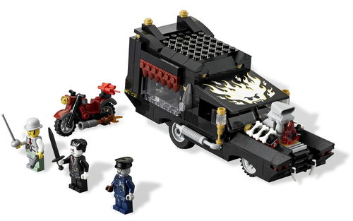 乐高 LEGO 9464 怪物战士 吸血鬼灵车 2012速拼评测