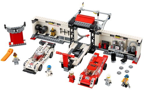 乐高 LEGO 75876 超级赛车系列 保时捷919和917K维修站 2016速拼评测