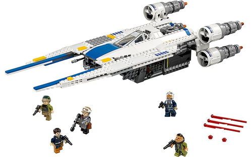 乐高 LEGO 75155 星球大战 叛军U-Wing战斗机 2016速拼评测