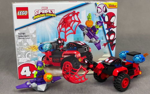 乐高漫威蜘蛛侠Spider-Man’s Techno Trike 10781 速拼