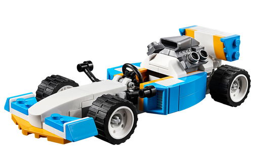 乐高 LEGO 31072 创意百变3合1 雷霆赛车 2018速拼评测