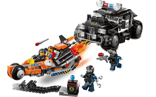 乐高 LEGO 70808 乐高大电影 超级机车追逐 2013速拼评测