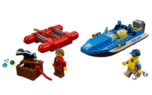 乐高 LEGO 60176 城市系列 激流追击 2018速拼评测