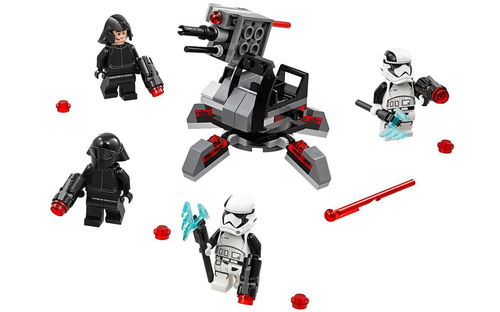 乐高 LEGO 75197 星球大战 专家级战斗套装白兵包白星部队 2018速拼评测