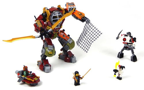乐高 LEGO 70592 幻影忍者 赏金猎人战斗机甲 速拼评测