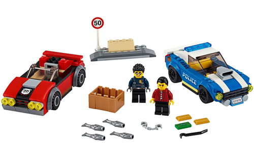 乐高 LEGO 60242 城市系列 高速公路拦截 2020速拼评测