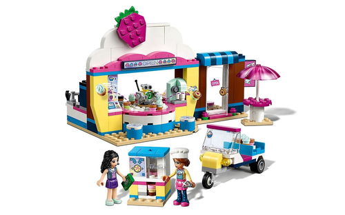 乐高 LEGO 41366 好朋友 奥莉薇亚的草莓蛋糕咖啡店 2019速拼评测