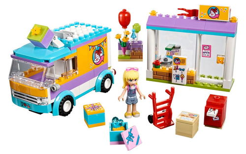 乐高 LEGO 41310 好朋友 心湖城礼品派送店 2017速拼评测