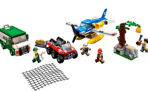 乐高 LEGO 60175 城市系列 山地警察山涧拦截 2018速拼评测