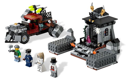 乐高 LEGO 9465 怪物战士 僵尸新郎新娘 2012速拼评测