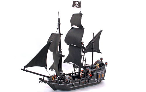 乐高 LEGO 4184 加勒比海盗 黑珍珠号 2011速拼评测