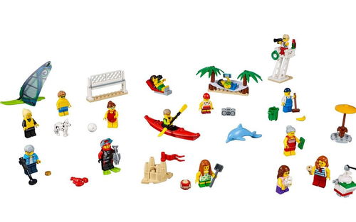 乐高 LEGO 60153 城市系列 海滩假期人偶包 2017速拼评测