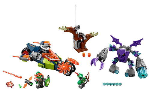 乐高 LEGO 70358 未来骑士团 阿隆的滑块车 2017速拼评测