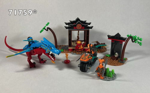 乐高幻影忍者  4+ Ninja Dragon Temple 71759 评测