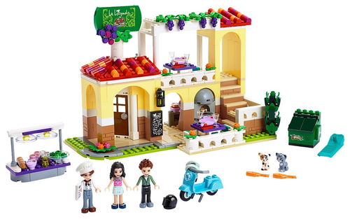 乐高 LEGO 41379 好朋友 心湖城意大利餐厅 2019速拼评测