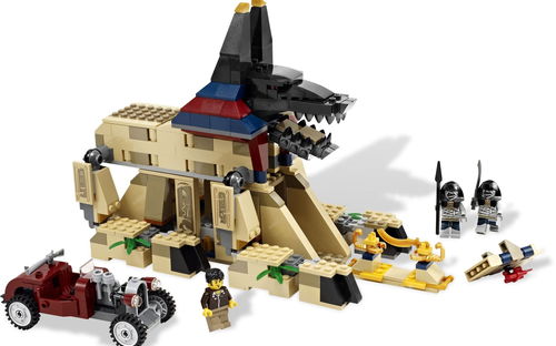 乐高 LEGO 7326 埃及法老 狮身人面像 2010速拼评测