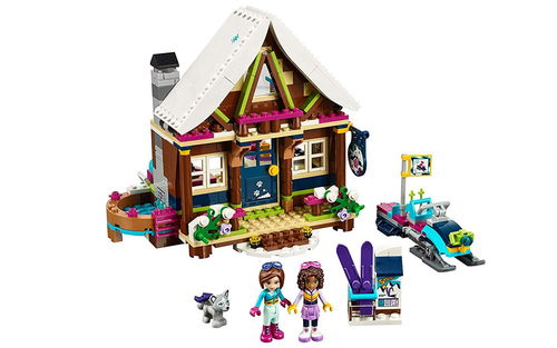 乐高 LEGO 41323 好朋友 滑雪度假村木屋 2017速拼评测