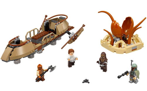 乐高 LEGO 75174 星球大战 沙漠逃生 2017速拼评测