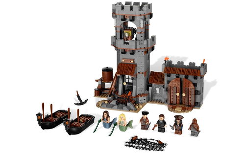 乐高 LEGO 4194 加勒比海盗 白帽海湾探险 2011速拼评测