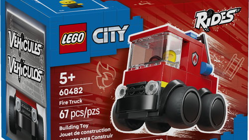 乐高 城市 60482 旋风小车-消防卡车 速组评测