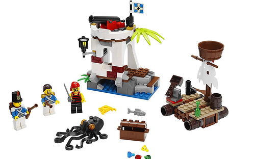 乐高 LEGO 70410 海盜系列 士兵前哨队 2015速拼评测