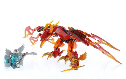 乐高 LEGO 70221 Chima 气功传奇 凤凰王子的终极凤凰 2015速拼评测