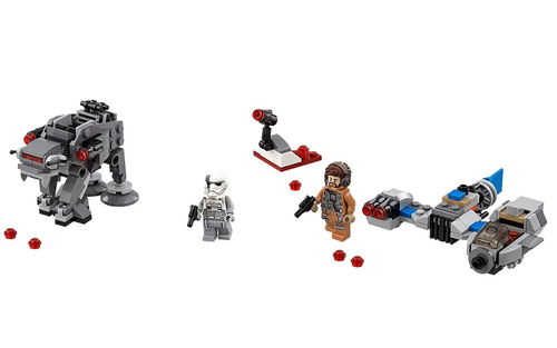 乐高 LEGO 75195 星球大战 迷你战队对战 2018速拼评测