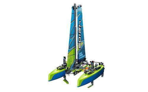 乐高 LEGO 42105 科技机械组 双体船 2020速拼评测