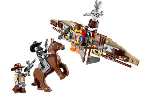 乐高 LEGO 70800 乐高大电影 逃亡滑翔机 2013速拼评测