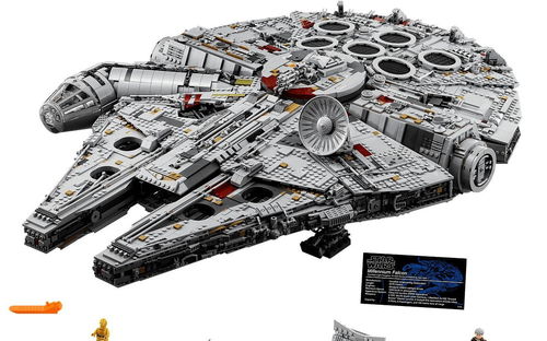 乐高 LEGO 75192 星球大战 新千年隼 2017速拼评测