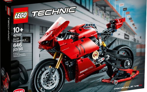 乐高 机械组 42107 杜卡迪 Panigale V4 赛道摩托 速组评测