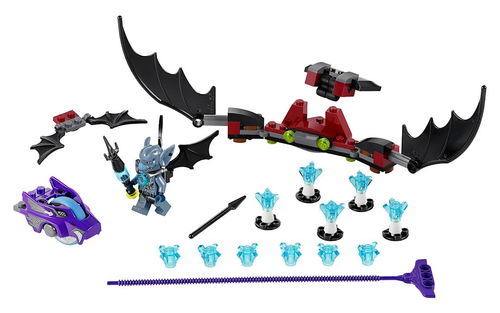 乐高 LEGO 70137 Chima 气功传奇 赤马神兽蝙蝠攻击 2014速拼评测