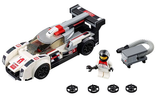 乐高 LEGO 75872 超级赛车系列 奥迪R18 2016速拼评测