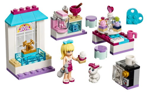 乐高 LEGO 41308 好朋友 斯蒂芬妮的友谊蛋糕 2017速拼评测