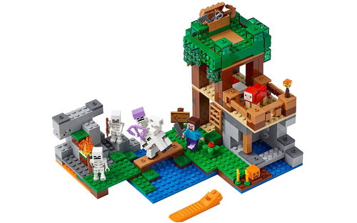 乐高 LEGO 21146 Minecraft 我的世界 骷髅攻袭 2018速拼评测