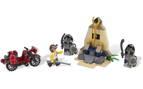 乐高 LEGO 7306 埃及法老 黄金权杖守卫者 2010速拼评测