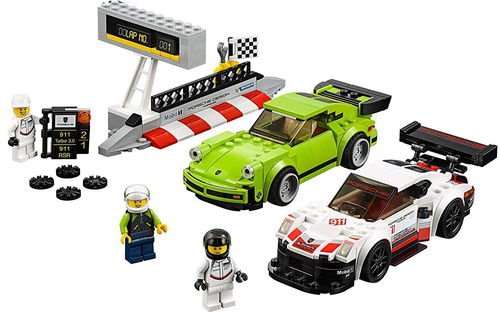 乐高 LEGO 75888 超级赛车系列 保时捷911道奇挑战者 2018速拼评测