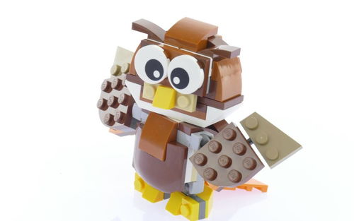 乐高 LEGO 31044 创意百变3合1 公园动物猫头鹰 2016速拼评测