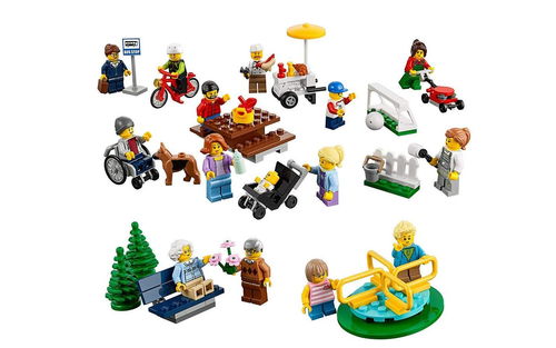 乐高 LEGO 60134 城市系列 公园一角 2016速拼评测