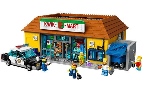 乐高 LEGO 71016 辛普森一家 辛普森超市 Kwik-E-Mart 2015速拼评测