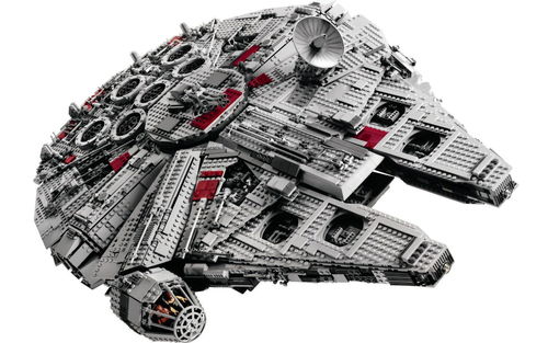 乐高 LEGO 10179 星球大战 究极豪华版USC大千年隼号 2007速拼评测