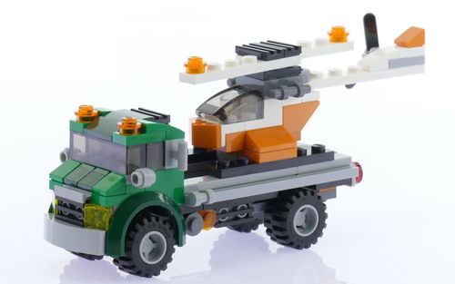 乐高 LEGO 31043 创意百变3合1 直升机运输车 2016速拼评测