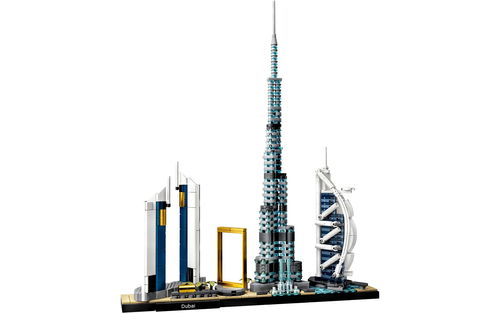 乐高 LEGO 21052 建筑系列 迪拜天际线 速拼评测
