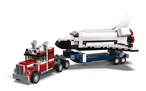 乐高 LEGO 31091 创意百变3合1 航天飞机运输车 2019速拼评测
