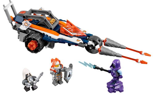 乐高 LEGO 70348 未来骑士团 兰斯的变形冲锋长枪战车 速拼评测