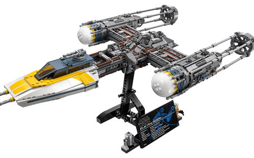乐高 LEGO 75181 星球大战 Y-翼星际战机 2018速拼评测