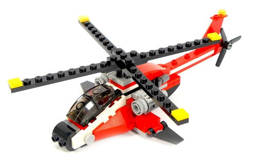 乐高 LEGO 31057 创意百变3合1 空气开拓车 2017速拼评测