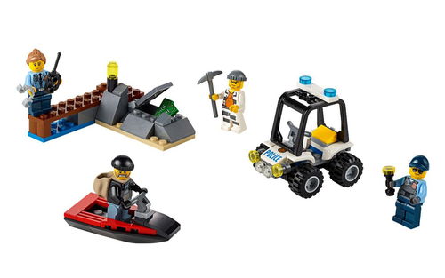 乐高 LEGO 60127 城市系列 逃离监狱岛 2016速拼评测